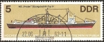 Sellos de Europa - Alemania -  General cargo vessel 'Peace' (GDR)