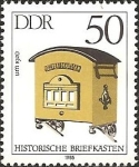 Stamps Germany -  Mailbox, about 1920 (GDR)