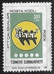 Stamps Turkey -  Gente bailando