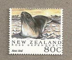 Stamps : Oceania : New_Zealand :  Dependencia de Ross , Foca de Ross