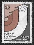 Stamps Turkey -  Flechas