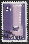 Stamps Turkey -  Europa arboles