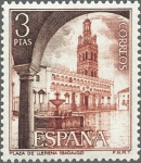 Stamps Spain -  ESPAÑA 1973 2131 Sello Nuevo Serie Turistica Plaza de Llerena Badajoz