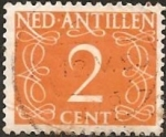 Stamps Netherlands Antilles -  Type 'van Krimpen'
