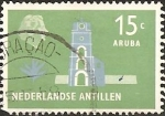 Stamps Netherlands Antilles -  Fort Willem III - Aruba