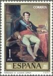 Stamps Spain -  ESPAÑA 1973 2146 Sello Nuevo Pintor Vicente Lopez Portaña Fernando VII