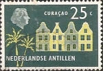 Stamps Netherlands Antilles -  Old buildings - Couracao
