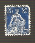 Stamps Switzerland -  PERSONAJE