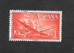 Sellos de Europa - Espaa -  Edf 1172 - Superconstelación y Nao Santa María