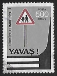 Stamps Turkey -  Señales de Trafico 