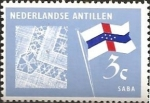 Stamps Netherlands Antilles -  Lace, Saba