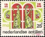 Stamps Netherlands Antilles -  Astronomy and music