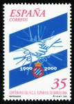 Stamps Spain -  Centenario del C.D.Español