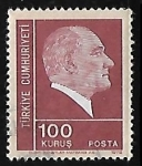 Stamps Turkey -  Jefe se Estado
