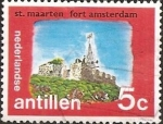 Stamps Netherlands Antilles -  Fort Amsterdam, St. Maarten
