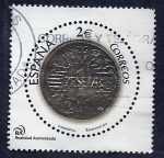 Stamps Spain -  la peseta