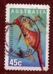 Stamps Australia -  cABALLITO DE MAR