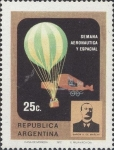 Stamps Argentina -  Aeronautic and Space week