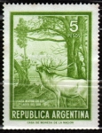 Stamps Argentina -  Red Deer (Cervus elaphus)