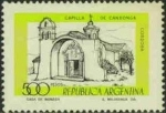 Stamps Argentina -  Capilla de Candonga, Córdoba