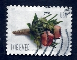 Stamps United States -  Flores