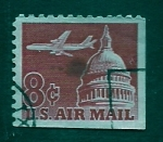 Stamps United States -  Capitolio