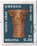 Sellos de America - Bolivia -  Conmemoracion del XX Aniversario de la UNESCO