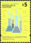 Stamps Argentina -  Repatriation of scientists