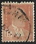 Stamps Turkey -  Kemal Atatürk