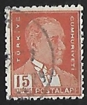 Stamps Turkey -  Kemal Atatürk