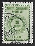 Stamps Turkey -  Numeros