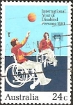 Stamps : Oceania : Australia :  Disabled