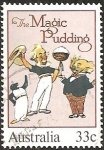Stamps Australia -  Magic Pudding