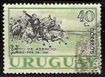 Sellos de America - Uruguay -  150th anniv. Of 