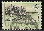Stamps : America : Uruguay :  150th anniv. Of "Grito de Asencio"