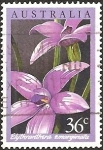 Stamps Australia -  Elythranthera emarginata