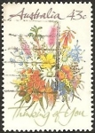Stamps : Oceania : Australia :  Thinking Of You