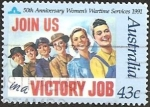 Stamps : Oceania : Australia :  Womens Services
