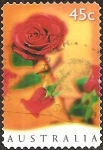 Stamps : Oceania : Australia :  Red Roses