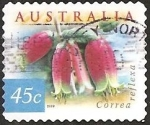 Stamps Australia -  Native Fuschia - Correa reflexa