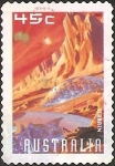 Stamps Australia -  Mars Terrain