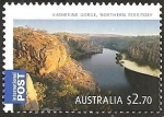 Sellos de Oceania - Australia -  Katherine Gorge, Northern Territory