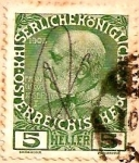 Stamps Austria -  Emperor Franz Joseph (1848-1916)