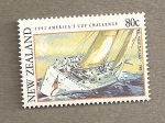 Stamps New Zealand -  Copa América de Vela