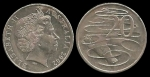 monedas del Mundo : Oceania : Australia :  Australia: 20 Cents 2002 km403