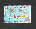 Stamps Spain -  Edf 2623 - España Insular
