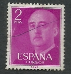 Stamps Spain -  Franco