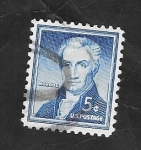 Stamps United States -  590 - J. Monroe