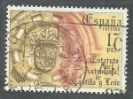 Stamps Spain -  Estatuto de autonomia Castilla y Leon