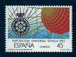 Stamps Spain -  Exposicion universal Sevilla 92